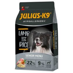 Julius-K9 Hypoallergenic Senior Menu - Lamb & Rice  3 kg