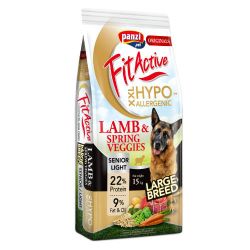 FitActive Originals Hypoallergenic Large Breed Senior Light Lamb & Spring Veggies  15 kg