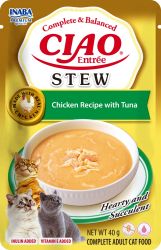 Inaba Cat Ciao Entrée Stew Chicken with Tuna - csirke-tonhal  40 g