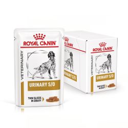 Royal Canin Urinary S/O alutasakos kutyaeledel 12 x  100 g