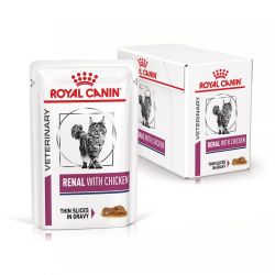 Royal Canin Feline Renal with Chicken Wet - Alutasakos 12 x  85 g