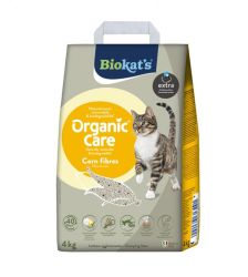 Biokat's Organic Care Corn Fibres Extra  4 kg