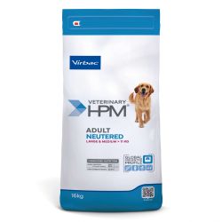 Virbac Veterinary HPM Adult Neutered Large & Medium Dog  16 kg