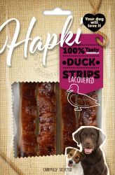 Flamingo Snack - Hapki Duck Strips Lacquered mázas kacsás csíkok  85 g