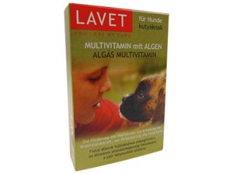 Lavet algás multivitamin kutyáknak  50 db