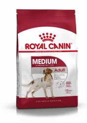 Royal Canin Medium Adult - közepes testű felnőtt kutya száraz táp  15 kg