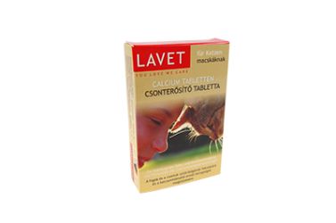 Lavet csonterősítő tabletta macskáknak  50 db