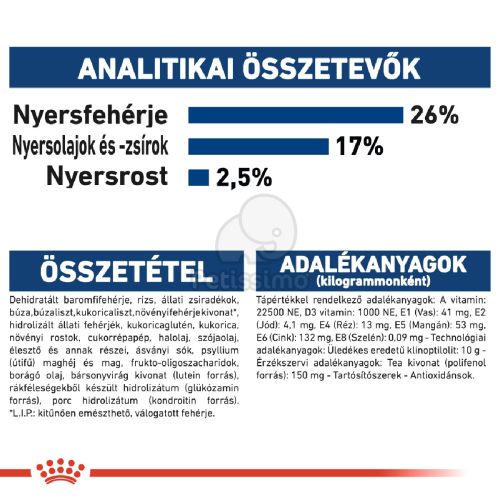 Royal Canin Maxi Adult 5+ - nagytestű idősödő kutya száraz táp  15 kg
