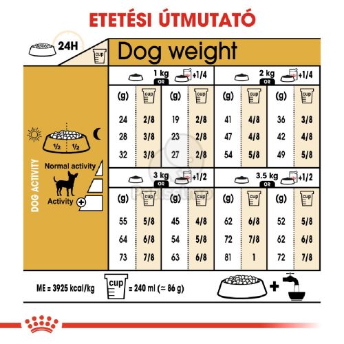Royal Canin Chihuahua Adult - Csivava felnőtt fajta kutya száraz táp  500 g