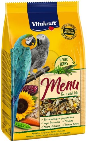 Vitakraft Menü jákónak és arának  1 kg