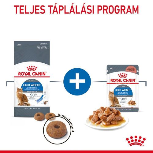 Royal Canin Light Weight Care - száraz táp felnőtt macskák részére az ideális testsúly eléréséért  400 g