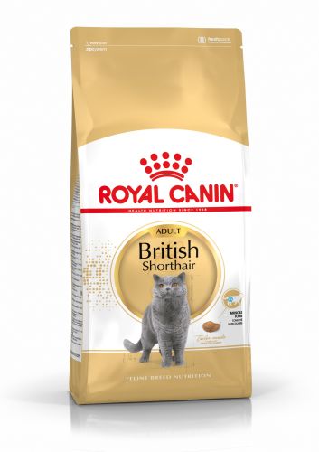 Royal Canin British Shorthair Adult - Brit rövidszőrű felnőtt macska száraz táp  2 kg