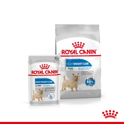 Royal Canin Mini Light Weight Care - száraz táp hízásra hajlamos, kistestű felnőtt kutyák részére  8 kg
