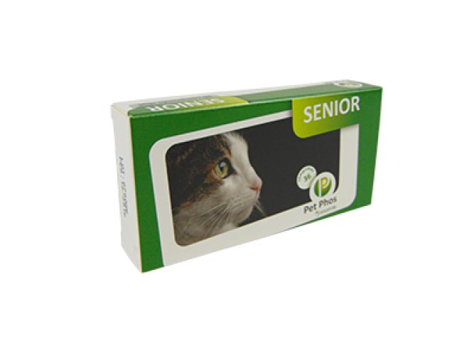 Pet Phos® Senior Cat ízesített tabletta  36 db