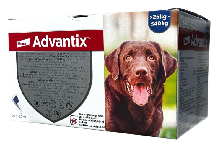 ADVANTIX SPOT-ON 4ML (25-40KG)  24 db