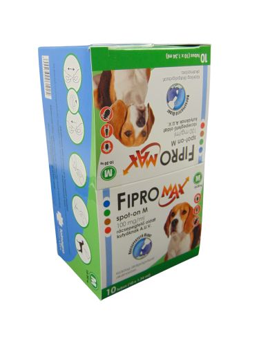 Fipromax spot-on M 100 mg/ml kutya  10 db