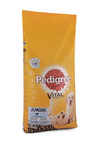 Pedigree Junior szárazeledel csirkehússal és rizzsel  15 kg