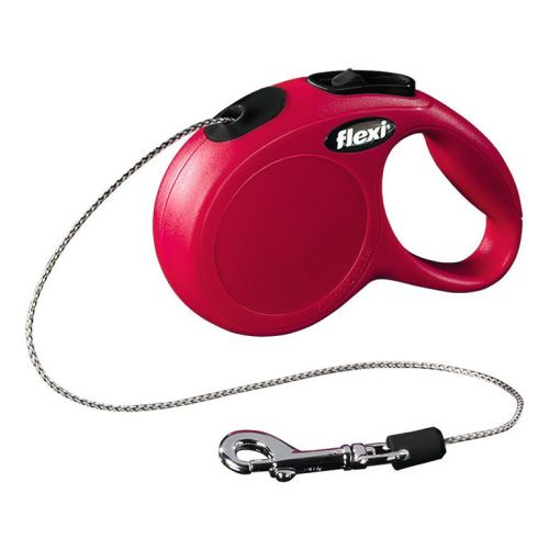Flexi Classic XS kötélpóráz különböző színben, 3 m  Piros - 3 m