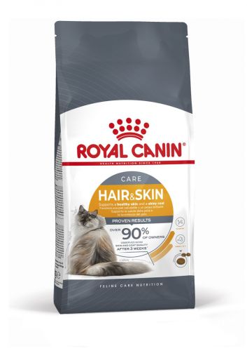 Royal Canin Hair & Skin Care - száraz táp felnőtt macskák részére a szebb szőrzetért és az egészséges bőrért  10 kg