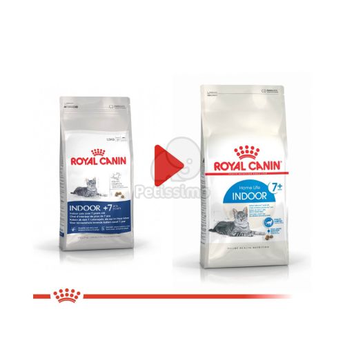 Royal Canin Indoor 7+ - lakásban tartott idősödő macska száraz táp  1.5 kg