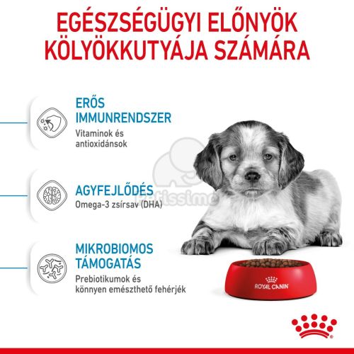 Royal Canin Medium Puppy - közepes testű kölyök kutya száraz táp  15 kg