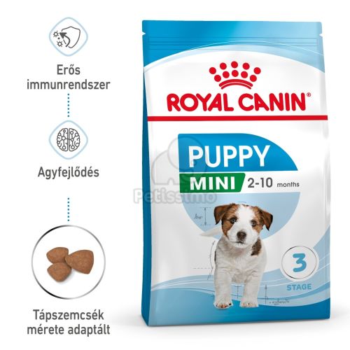 Royal Canin Mini Puppy - kistestű kölyök kutya száraz táp  8 kg