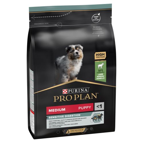 Pro Plan Puppy Medium Sensitive Digestion Optidigest - Lamb  3 kg