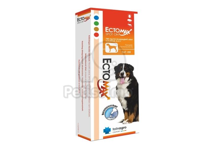 Ectomax spot on 744 mg/ml rácsepegtető oldat 1 ml