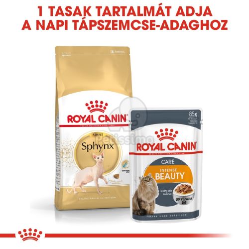Royal Canin Sphynx Adult - Szfinx felnőtt macska száraz táp  400 g