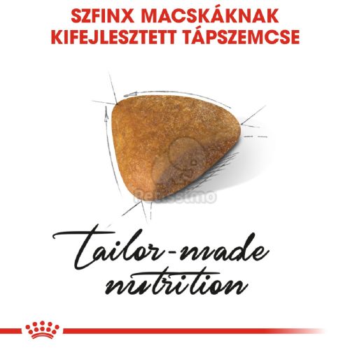 Royal Canin Sphynx Adult - Szfinx felnőtt macska száraz táp  2 kg