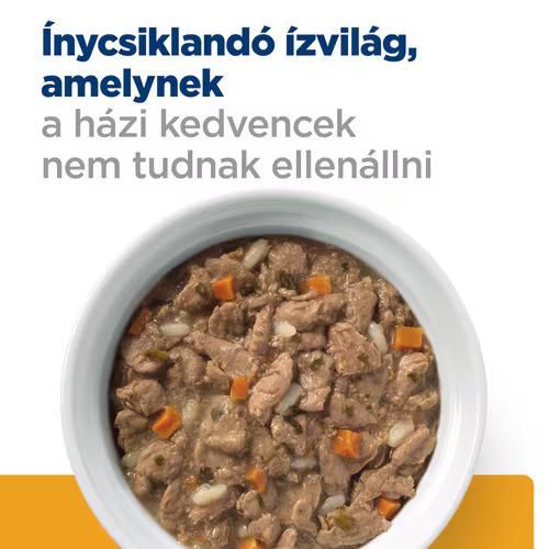 Hill's Prescription Diet c/d Multicare Urinary Care Chicken & Vegetable Stew macskatáp - konzerv 82 g