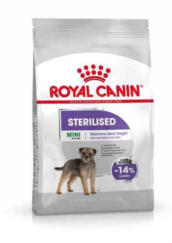 Royal Canin Mini Sterilised - száraz táp ivartalanított, kistestű felnőtt kutyák részére  1 kg