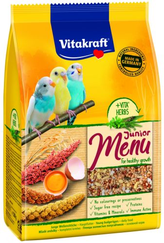 Vitakraft Menu hullámos papagájnak Junior  500 g