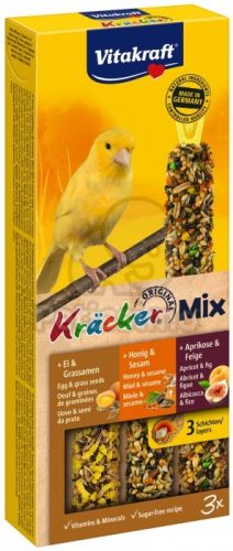 Vitakraft tripla rúd mézes-tojásos-gyümölcsös kanáriknak  3 db