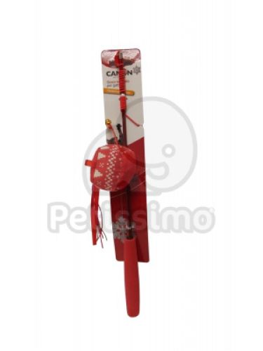 Camon karácsonyi cicajáték - cica pálca  70 cm