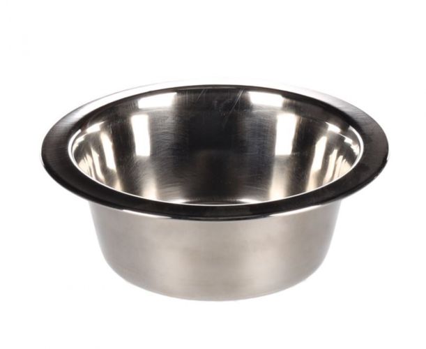 Flamingo fémtál - peremes ⌀13 cm / 370 ml   1 db