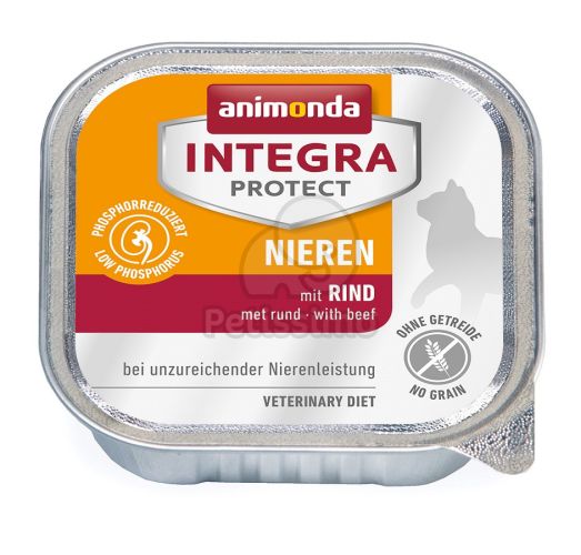 Animonda Cat Integra Protect Nieren alutálkás, marha  100 g