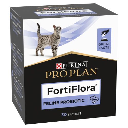 Pro Plan FortiFlora Feline Probiotic táplálékkiegészítő macskák számára 30 x  1 g