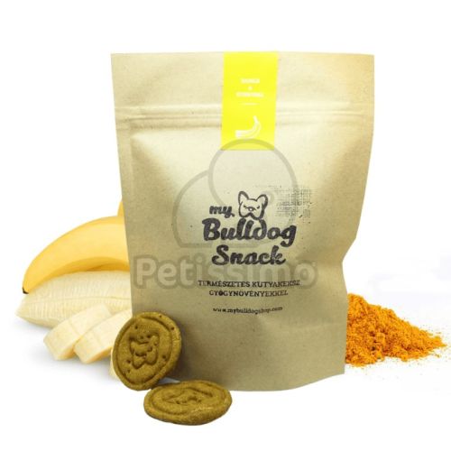 My Bulldog Snack - banán és kurkuma ízesítéssel  100 g