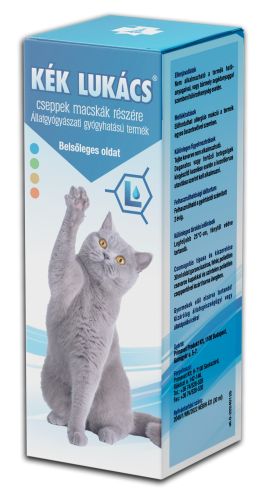 Kék Lukács cseppek macskák részére 30 ml