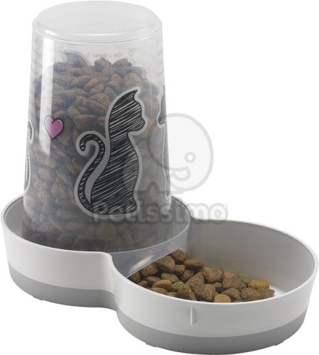 Flamingo etető- és itató macskák számára  1500 ml