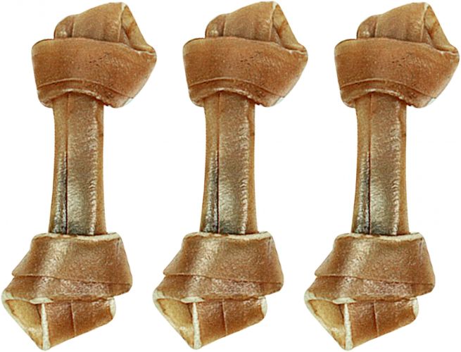 Flamingo préselt bőrcsomó 3 x  12 cm