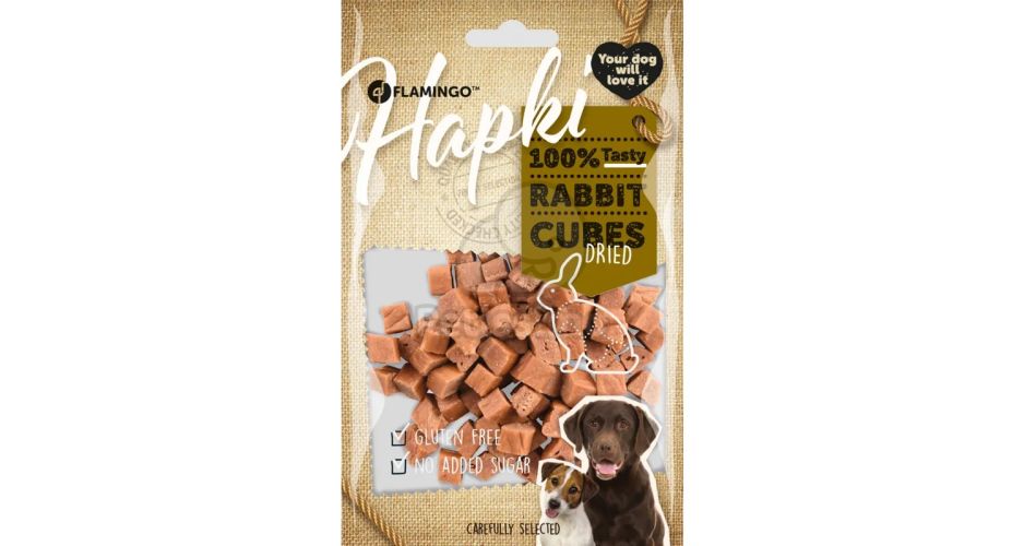 Flamingo kocka snack - nyúl  85 g