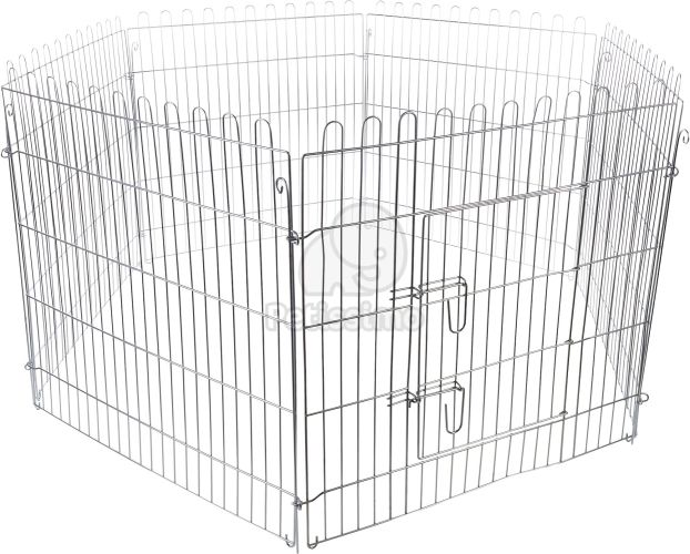 Flamingo Jax kutyaovi / kennel - fém  160x160x80 cm