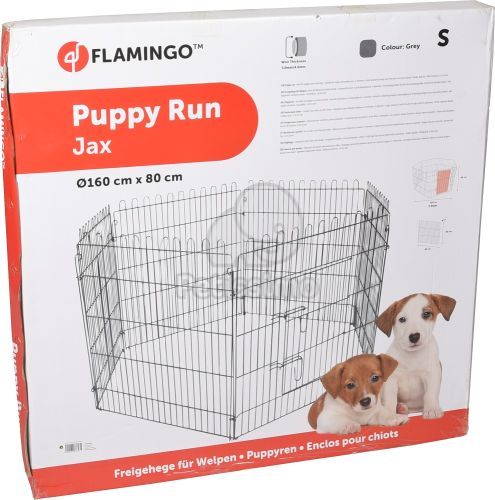 Flamingo Jax kutyaovi / kennel - fém  160x160x80 cm