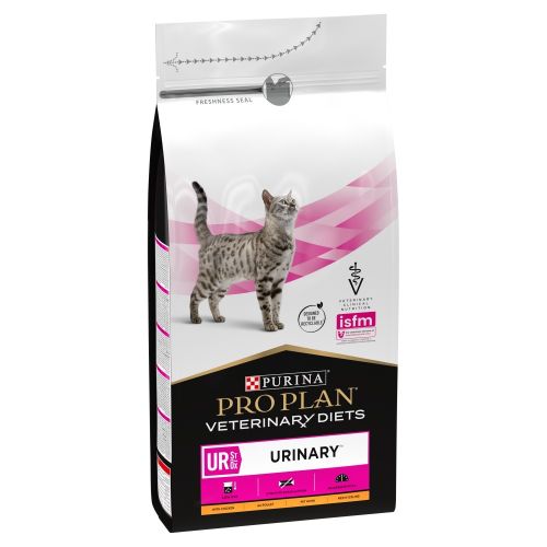 Pro Plan Veterinary Diets UR St/Ox Urinary Chicken szárazeledel macskák számára - csirkés  350 g