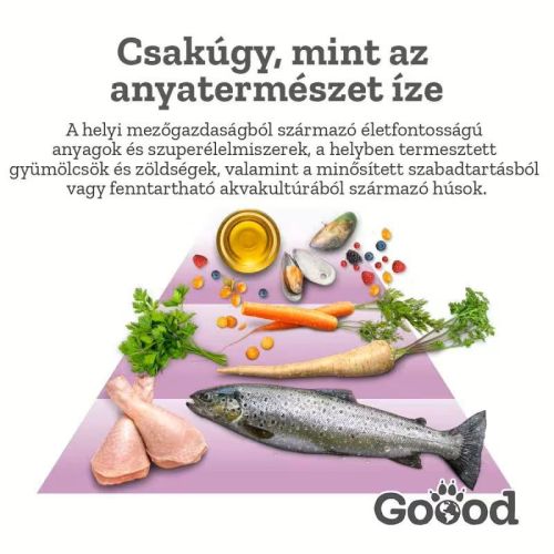 Goood Senior Freiland-Huhn - csirkés száraz táp  10 kg