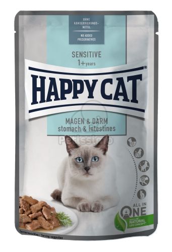 Happy Cat Sensitive Stomach & Intestines alutasakos eledel  85 g
