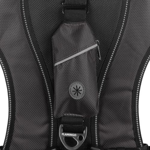 Flamingo Kelso hám - szürke  34-70 cm