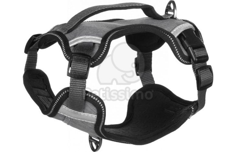 Flamingo Heron hám - szürke  XL-es méret 1 db